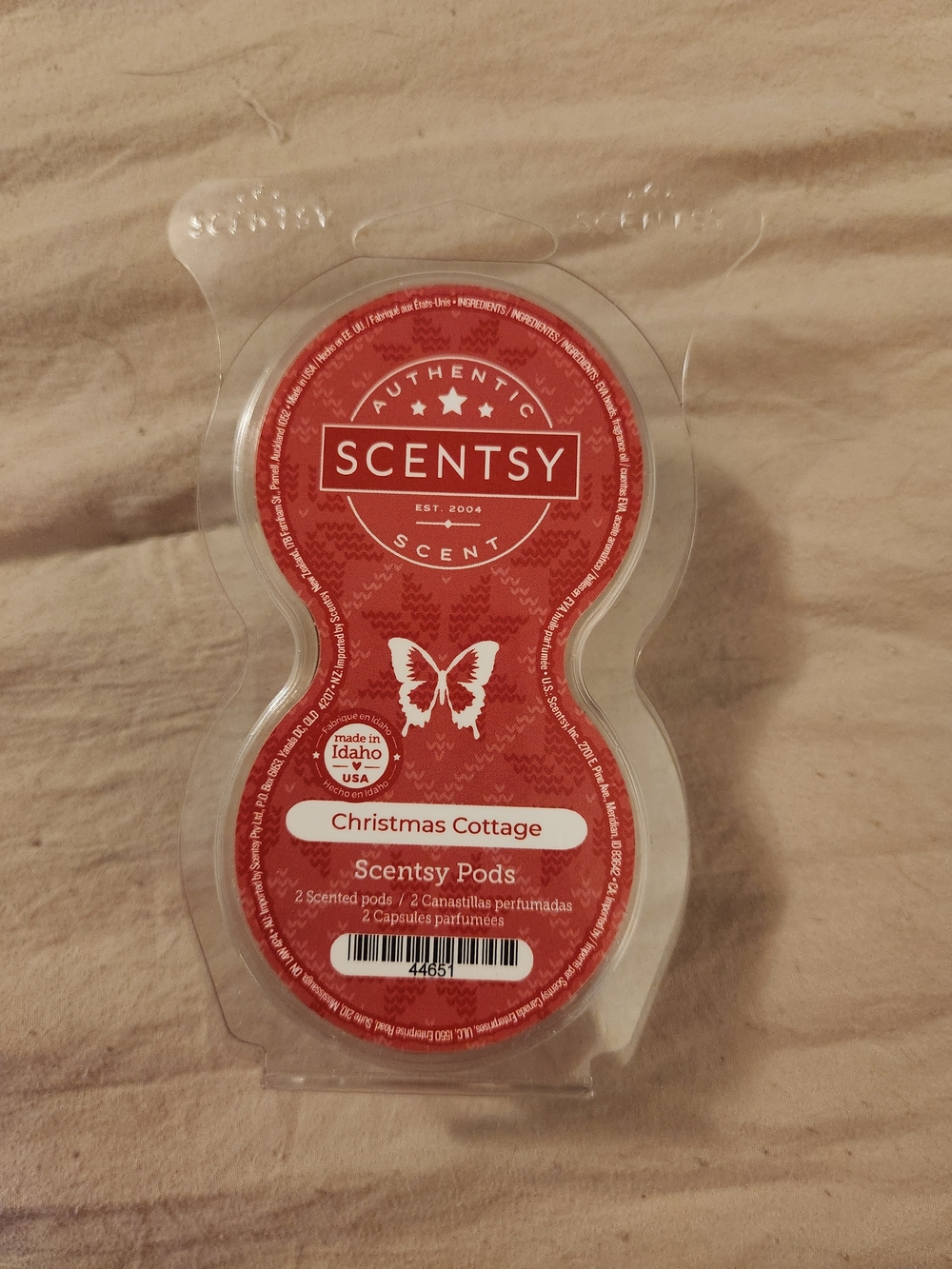 💕5/$25 Scentsy Christmas Cottage Scentsy Pods - Red
